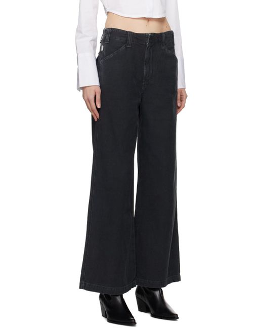 Citizens of Humanity Black Paloma Trousers