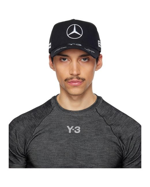 Y-3 Black Mercedes-Amg F1 Edition Podium Cap for men
