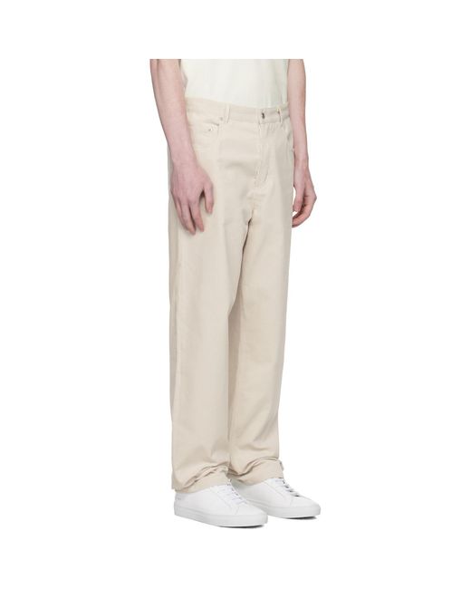 A.P.C. Natural Off- Fairfax Trousers for men