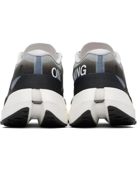 On Shoes Black Cloudboom Max Sneakers for men