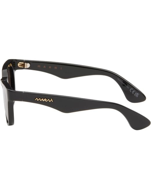 Marni Black Retrosuperfuture Edition Zasth Sunglasses for men