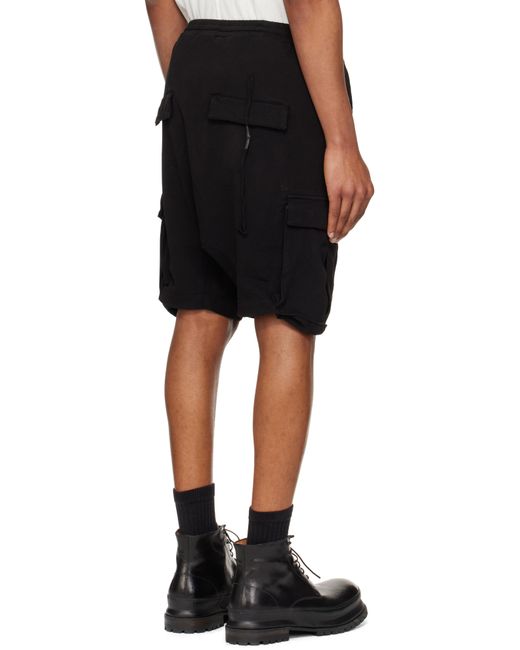 Boris Bidjan Saberi 11 Black P40 Shorts for men