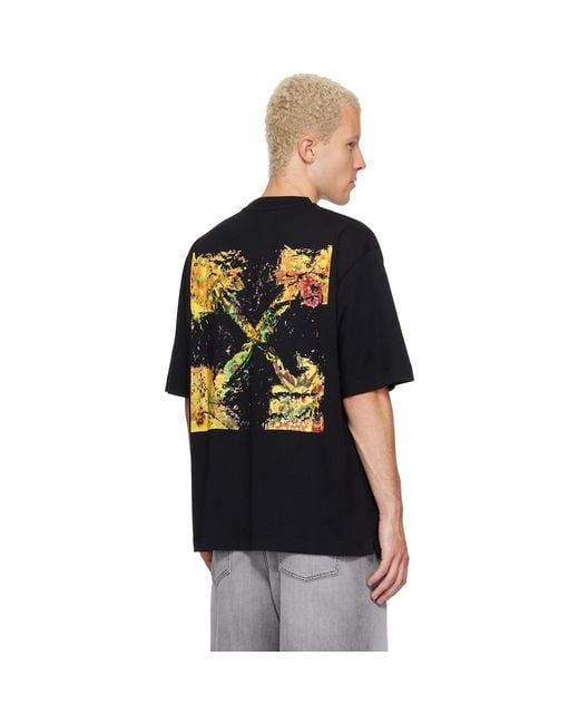 Off-White c/o Virgil Abloh Black Spices Arrow Skate T-Shirt for men