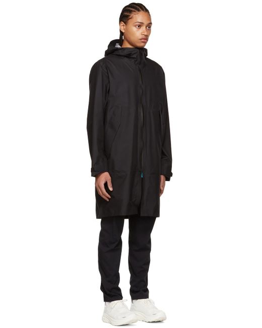 Veilance Black Lexer Coat for men