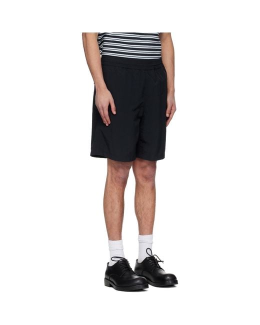 A.P.C. Black Rio Shorts for men