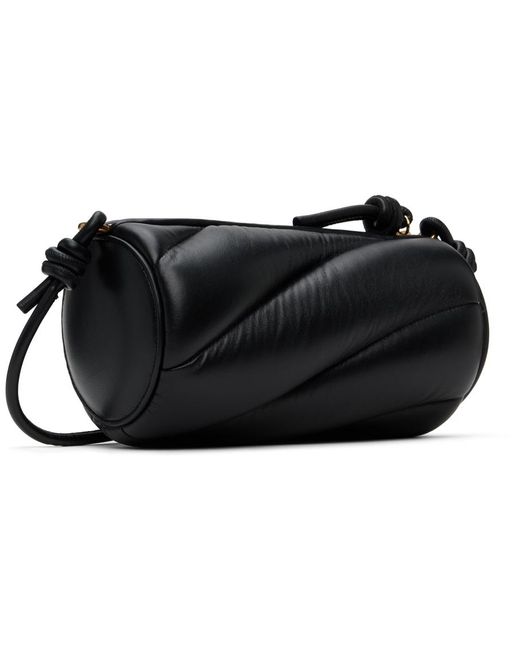 Fiorucci Black Mella Leather Bag for men