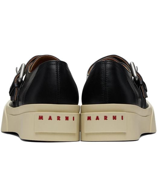 Marni Black Dada Bumper Sneakers for men