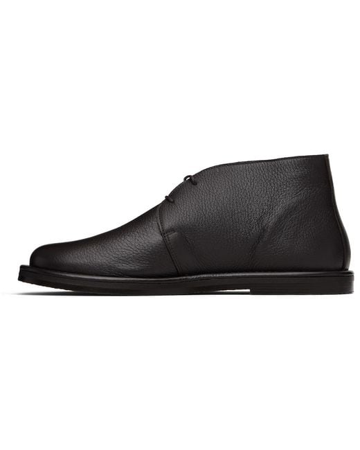 Studio Nicholson Black Woodrow Desert Boots for men