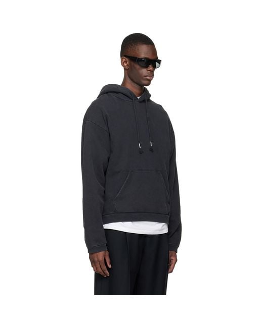 Stockholm Surfboard Club Black Logo Hoodie for men