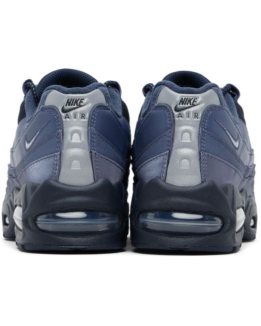 Nike Blue Air Max 95 Big Bubble Sneakers for men