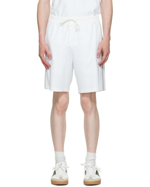 Theory White Ryder Shorts for men