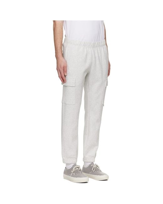 Aape By A Bathing Ape Multicolor 'Aapenow' Moonface Cargo Sweatpants for men