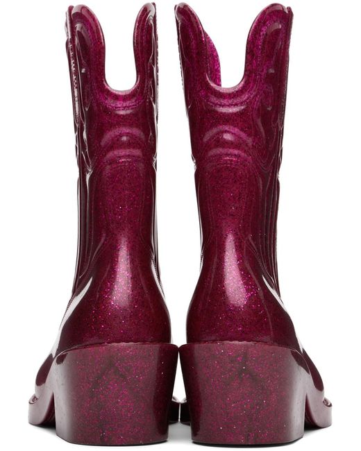 Melissa Red Texas Boots