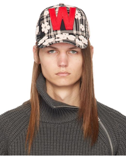Walter Van Beirendonck Blue Off- 9005 Alowa Cap for men