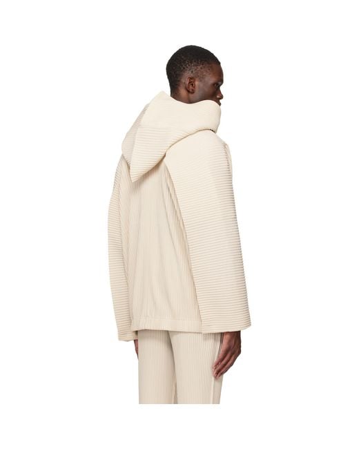 Homme Plissé Issey Miyake Natural Monthly Colors March Jacket for men