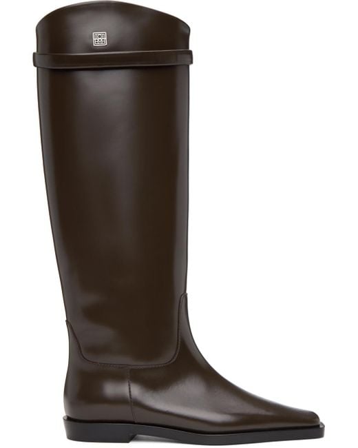 Totême  Toteme Brown 'the Riding' Boots