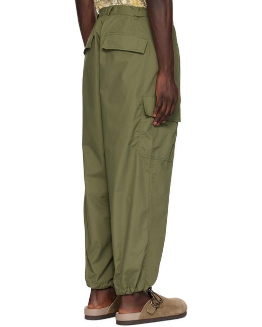 Pantalon cargo décontracté kaki Universal Works pour homme en coloris Green