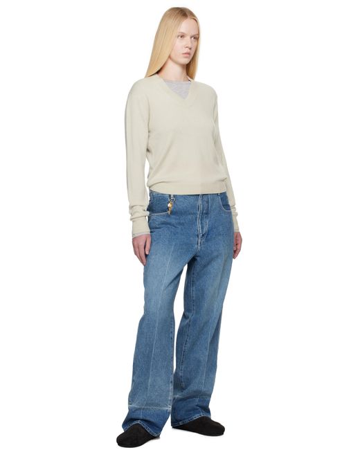 ÉTERNE Blue Off- Lennox Sweater