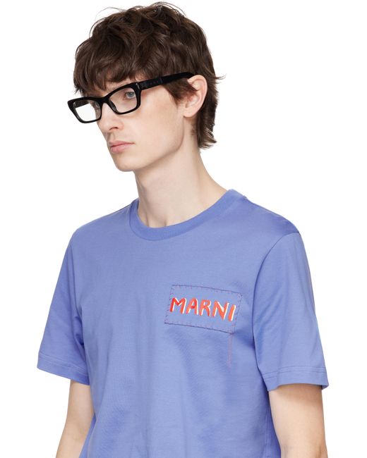 Marni Black Akelu Glasses for men