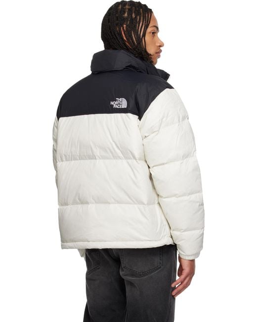 メンズ The North Face ホワイト 1996 レトロ ヌプシ ダウンジャケット Black