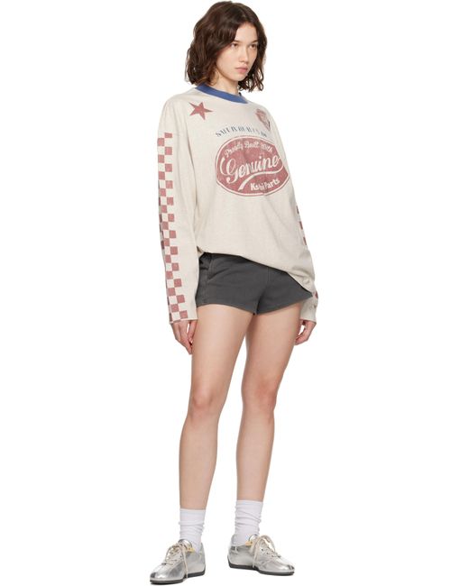Ksubi Black Sott Booty Shorts