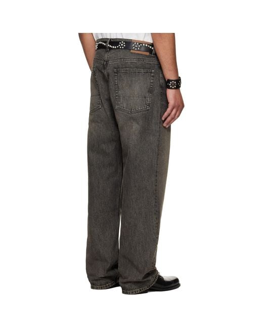 Our Legacy Black Third Cut Jeans for men