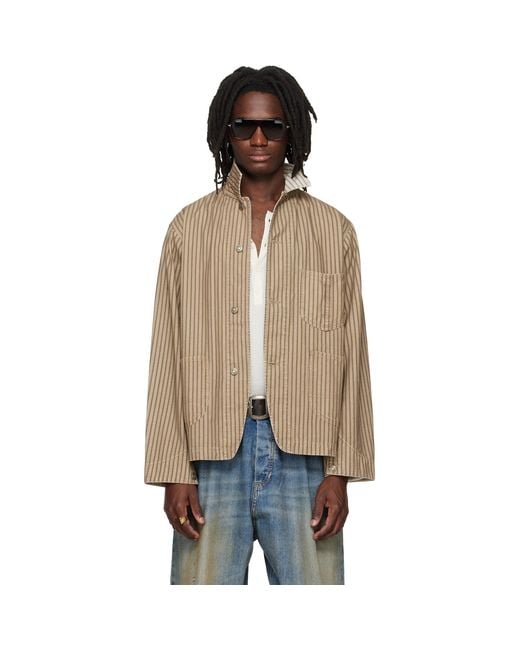 424 Blue Giacca Ale Jacket for men