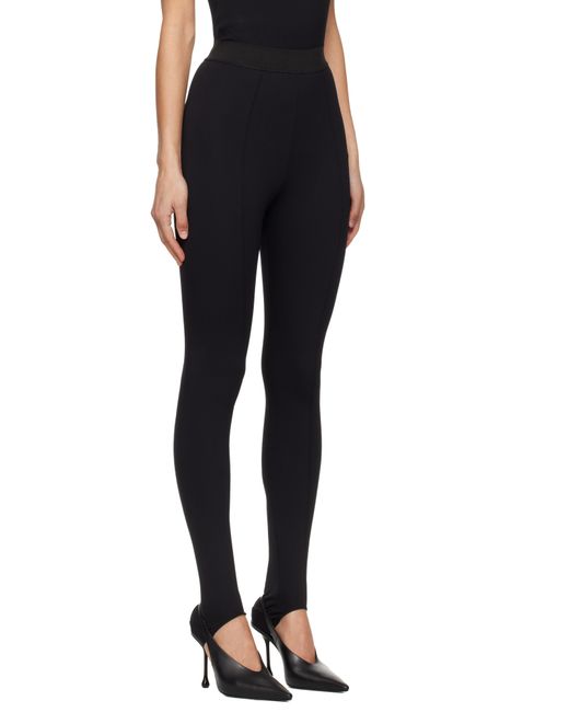 Wardrobe NYC ブラック Opaque スターラップレギンス Black