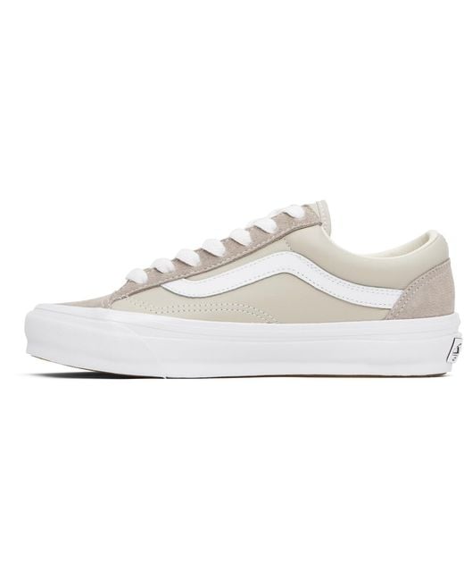 Vans Black Taupe Old Skool 36 Sneakers for men