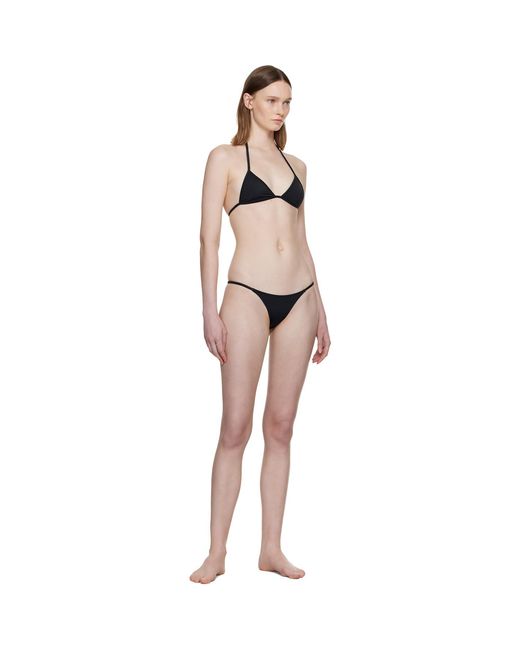 Paloma Wool Black Adina Bikini Top
