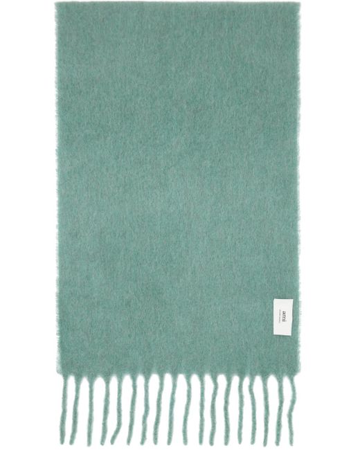 AMI Green Oversize Scarf for men