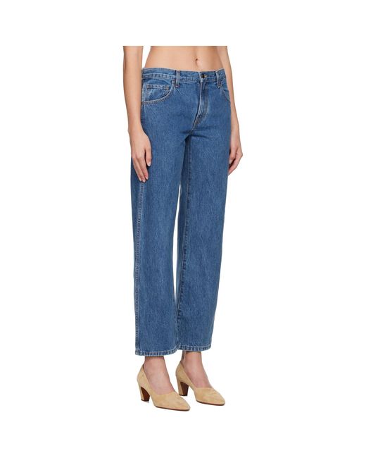 Khaite Blue Kerrie Jeans