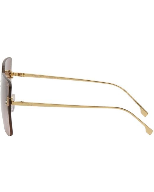 Fendi Black Gold First Sunglasses
