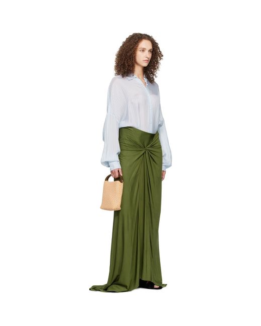 Dries Van Noten Metallic Micro Bag