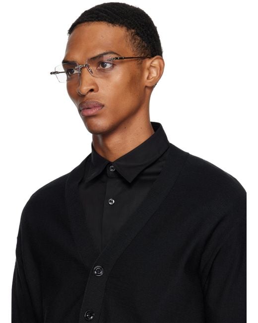 Kuboraum Black H61 Glasses for men