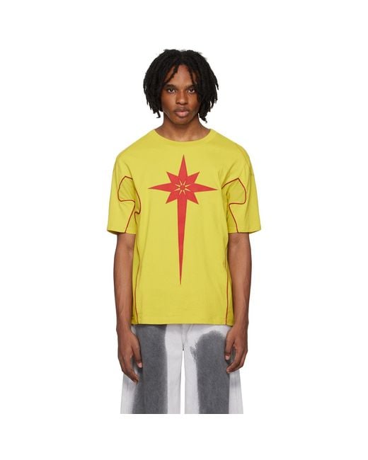 Kusikohc Yellow Rider T-shirt for men