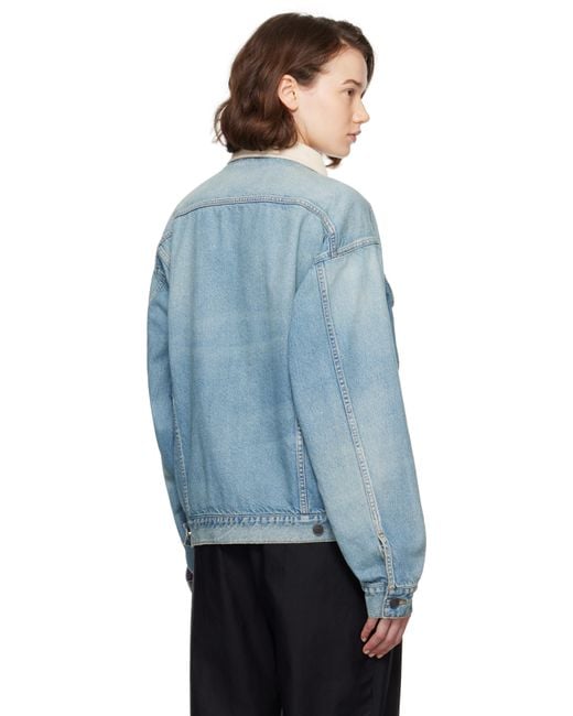 【関税込み】The Row インディゴ Jorelle デニムジャケット The Row インディゴ Jorelle デニムジャケット ブルー | Lyst