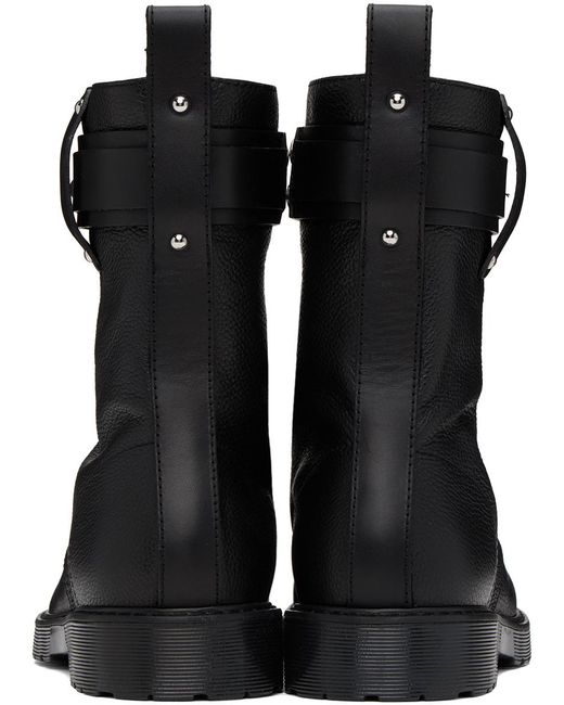 J.W. Anderson Black Punk Boots for men