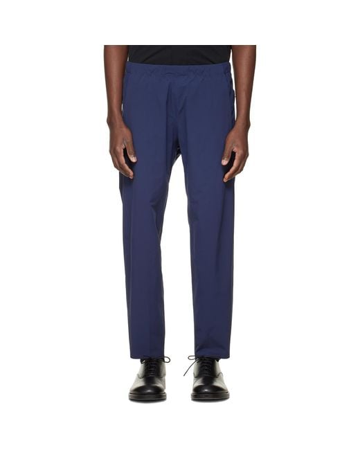 Veilance Blue Secant Comp Track Trousers for men