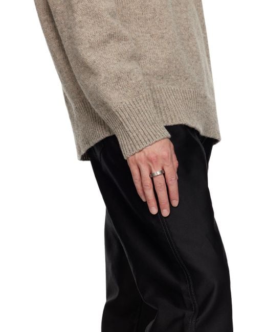 Maison Margiela Metallic Bolt & Nut Reference Ring for men