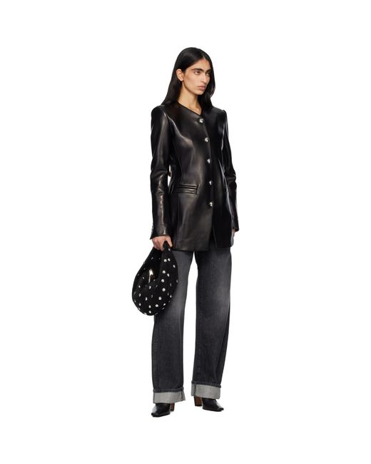 Khaite Black Medium Olivia Bag