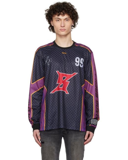 Ksubi Multicolor Stinger Ls Moto Jersey for men