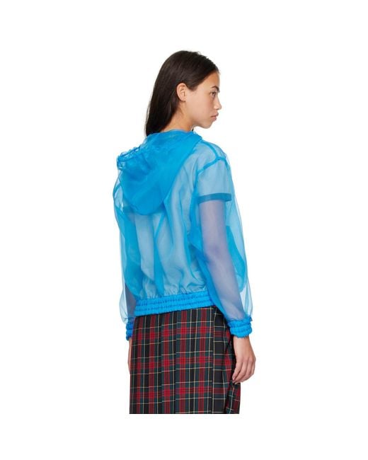 Undercover Blue Up2F1205 Hoodie