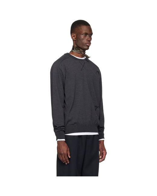 Jacquemus Black 'The J' Sweater for men