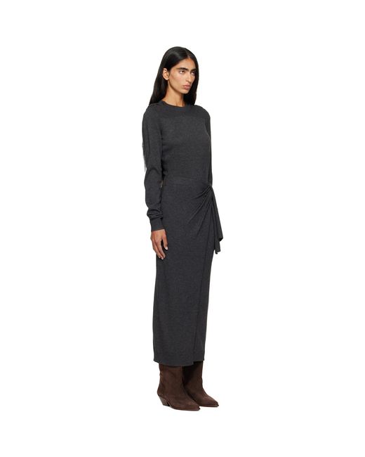 Isabel Marant Black Jozira Maxi Dress