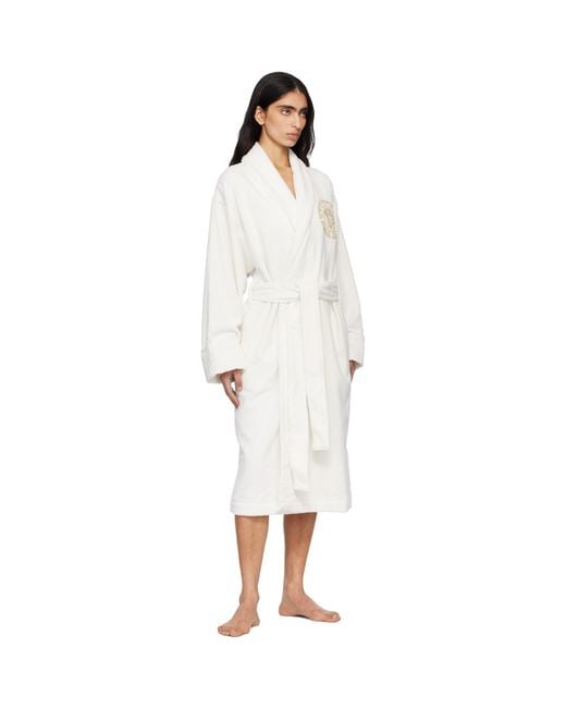 Versace Black Medusa Gala Bathrobe
