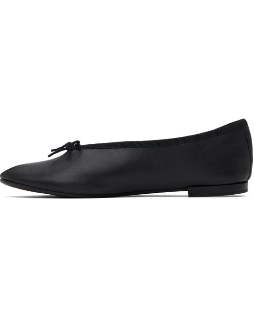 Ballerines Lilouh Noires À Bout En Amande Repetto en coloris Black