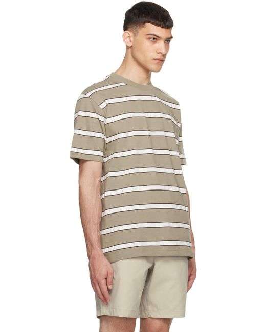 Norse Projects Natural Taupe Johannes T-Shirt for men