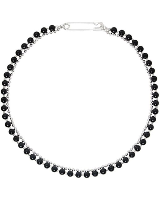NUMBERING Black #9709 Necklace for men