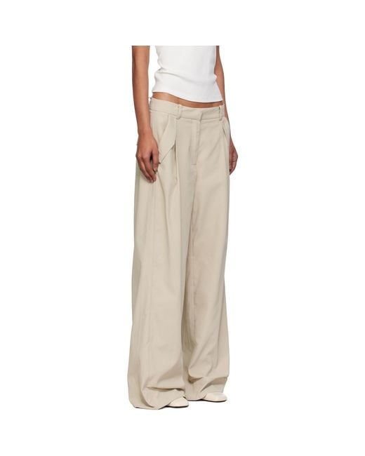 St. Agni Multicolor Utility Pleat Trousers